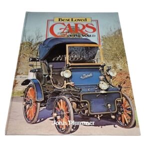 Vintage Best Loved Cars Of The World Book Classic Car Photo